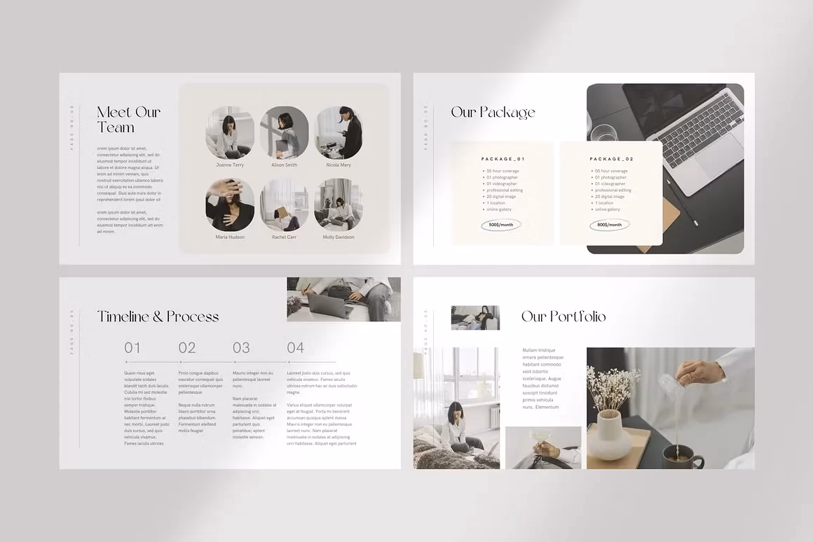 Service and Pricing Guide Canva