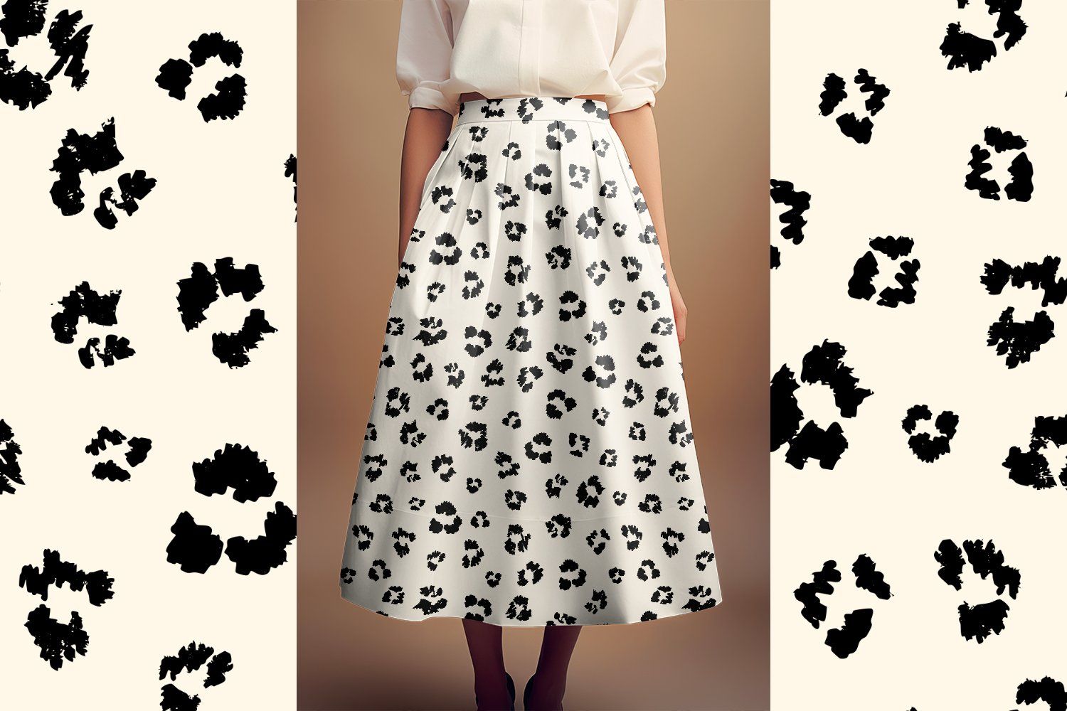 Hand Drawn Leopard Spots