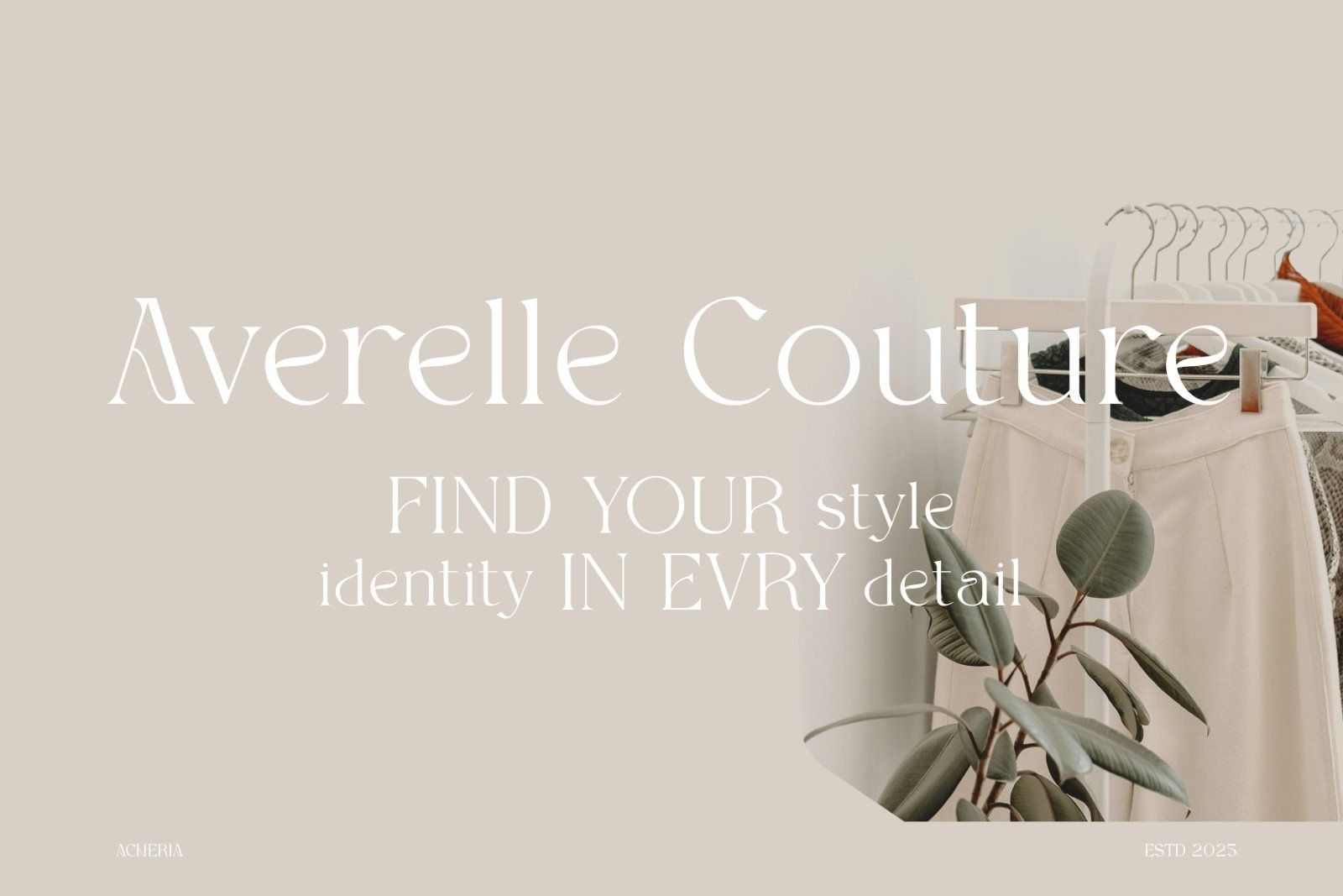 Acheria - Modern Soft Serif