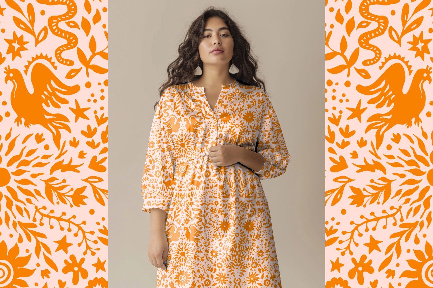 Mexican Vibes Seamless Pattern