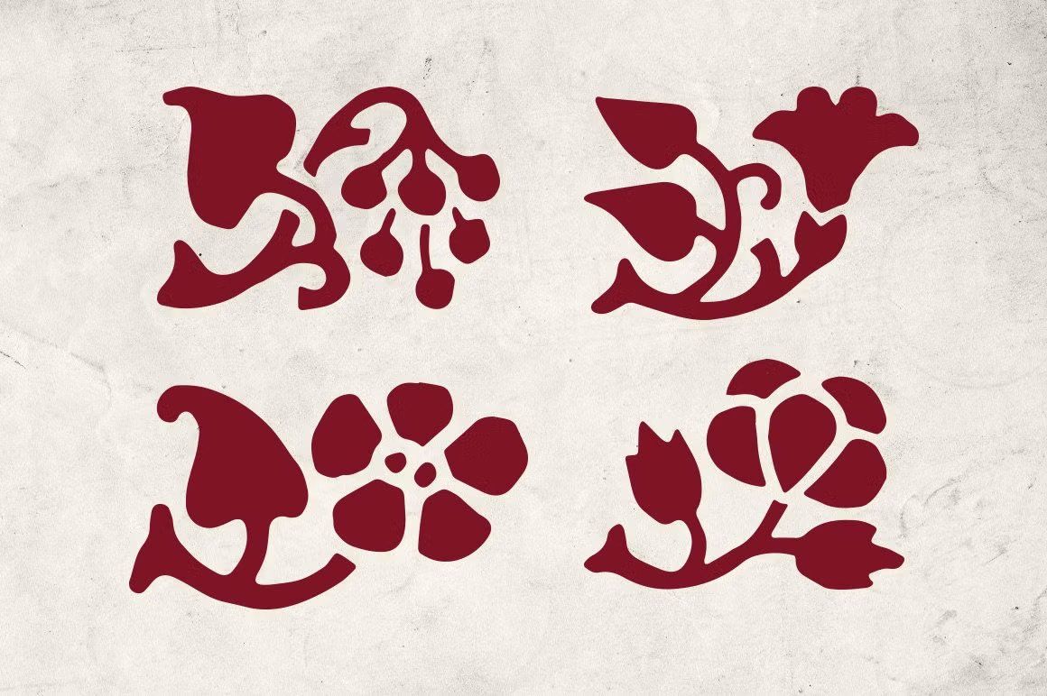 Flowers PACK (200 Items)