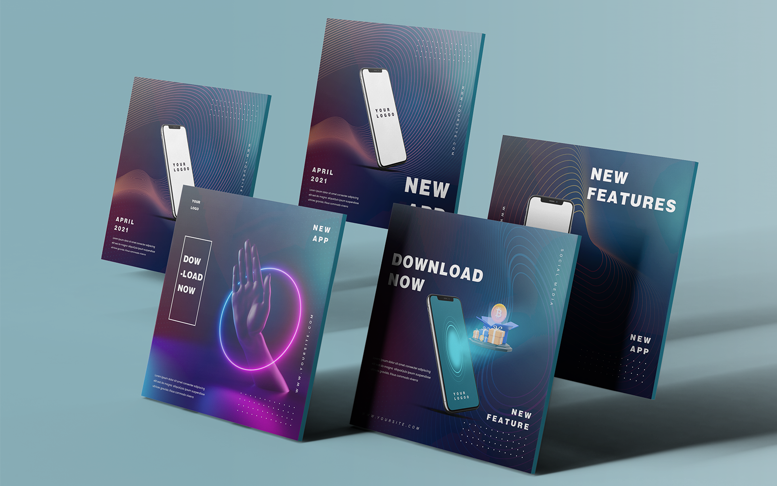 Technology Design For Social Media Template-08-21