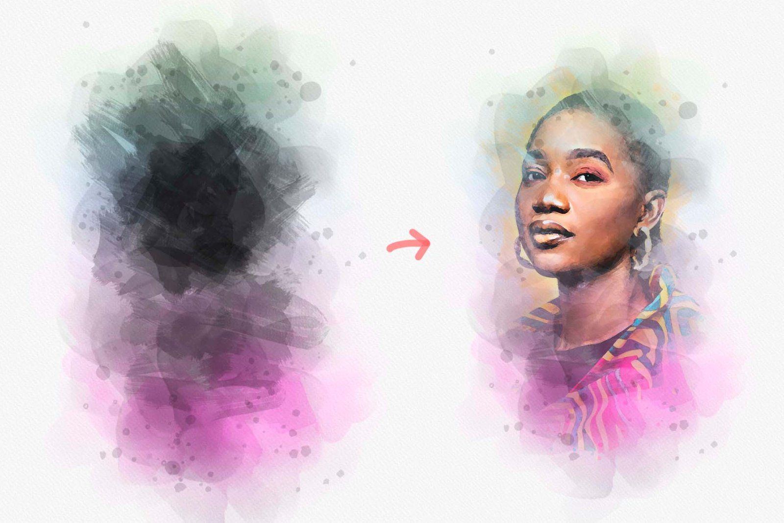 Realistic Watercolor Photoshop Brushes