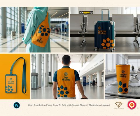 Premium Travel Agency Mockup