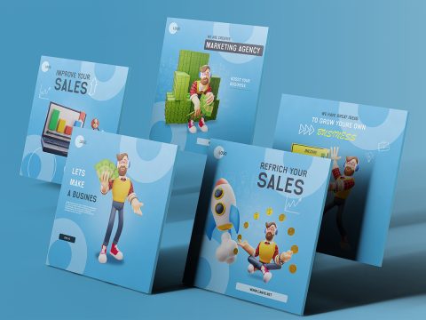 Marketing Social Media Template-011-21