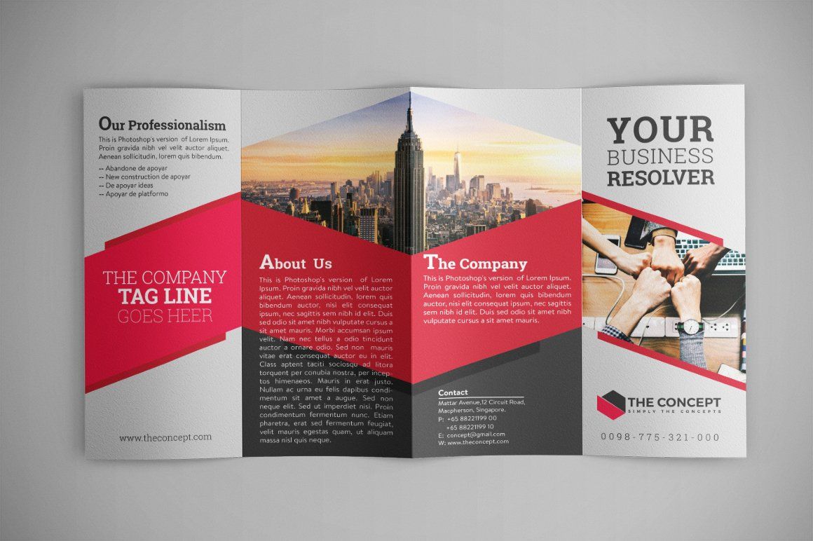 Double Gate fold Brochure