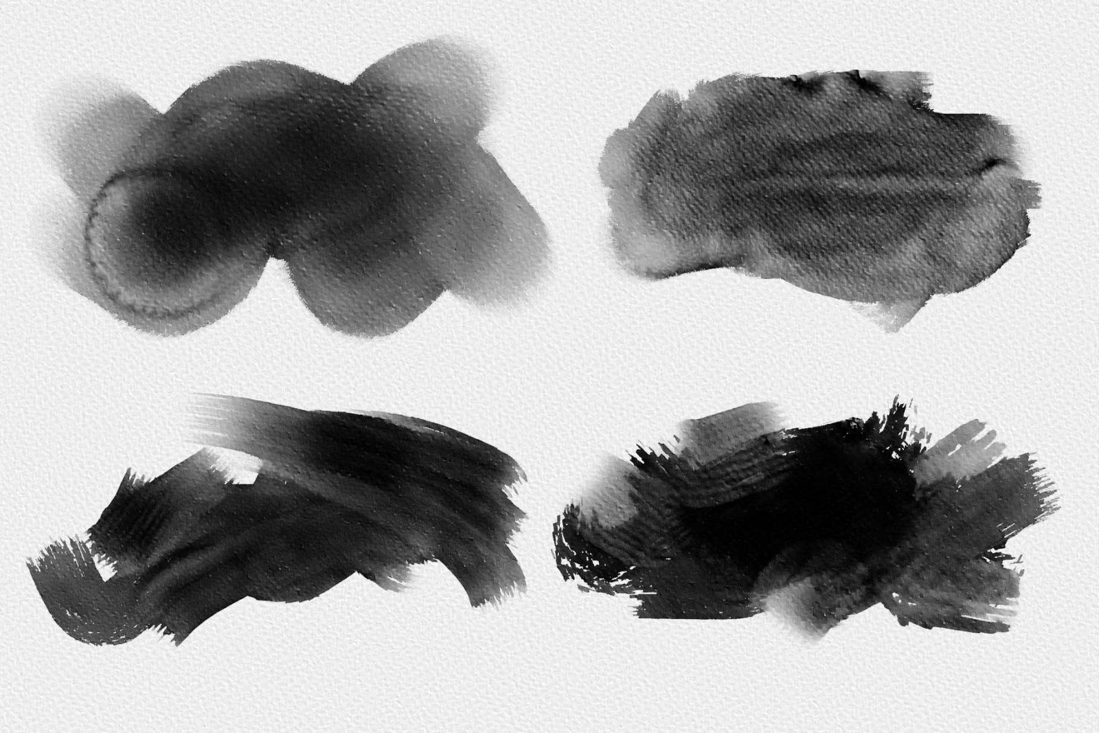 Realistic Watercolor Photoshop Brushes
